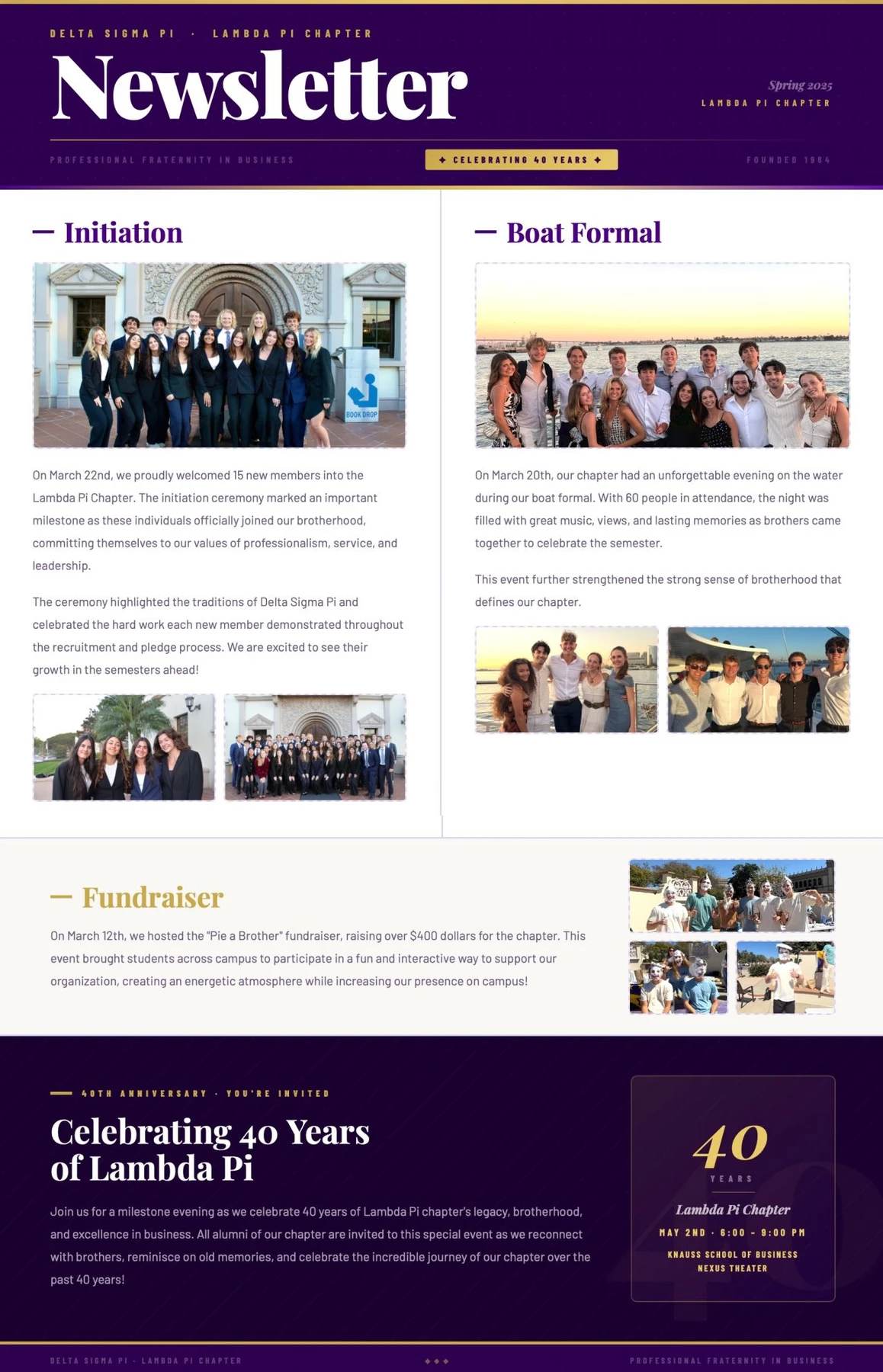 May 2026 Alumni Newsletter